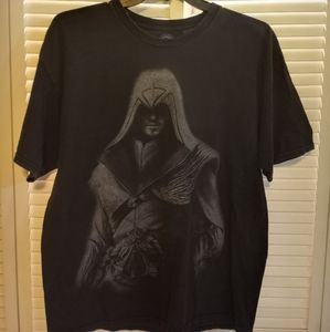 2007 UBISOFT Assassins Creed Arno Dorian Big Graphic Xbox360 promo tee